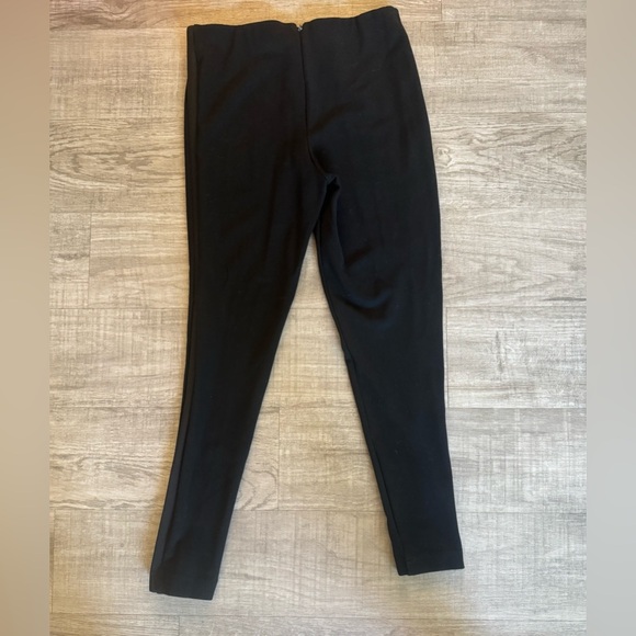 Sugar+Lips Black Business Leggings with Black Side Design on each Leg Size L - Picture 4 of 6